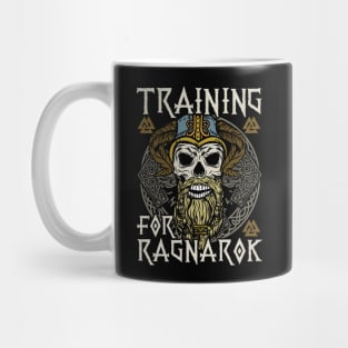 Training for Ragnarök Viking T-Shirt Mug